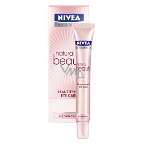 Nivea Visage Natural Beauty rozjasňující oční krém pro všechny typy pleti 13 ml