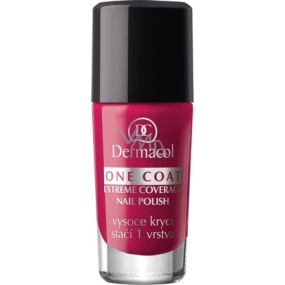 Dermacol One Coat Extreme Coverage Nail Polish lak na nehty 113 10 ml