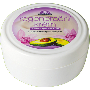 Luna regenerační krém s koenzymem Q10 a avokádem, 200 ml