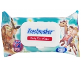 Freshmaker Baby Wet Wipes vlhčené ubrousky animované pro děti 72 kusů