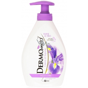 Dermomed Talc & Iris Tekutý pudr & Kosatec tekuté mýdlo dávkovač 300 ml