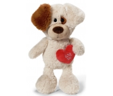 Nici Love You Pes Plyšová hračka nejjemnější plyš 25 cm