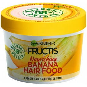 Garnier Fructis Banana Hair Food vyživující maska pro suché vlasy 390 ml