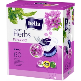 Bella Herbs Verbena hygienické aromatizované slipové vložky 60 kusů + odličovací tampony 30 kusů