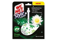 WC Net Crystal Style Green Exotic závěs 36,5 g