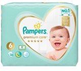 Pampers Premium Care 6 Extra Large 13+ kg plenkové kalhotky 38 kusů