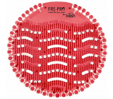 Fre Pro Wave 2.0 Kiwi a grapefruit vonné sítko do pisoáru růžové 19 x 20,3 x 1,9 cm 52 g 2 kusy