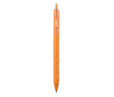 Spoko Flora kuličkové pero, oranžové, modrá náplň, 0,5 mm