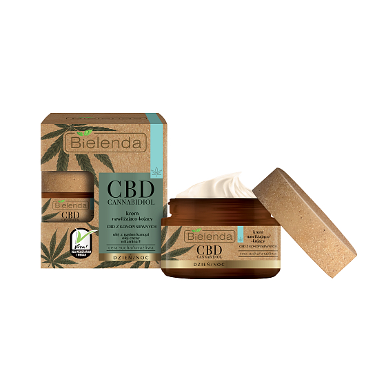 Bielenda CBD Cannabidiol hydratačně-zklidňující pleťový krém denní/noční 50 ml