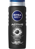 Nivea Men Active Clean sprchový gel na tělo, tvář a vlasy 500 ml