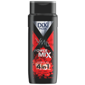Dixi Men 4v1 Power Mix sprchový gel pro muže 400 ml
