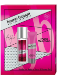 Bruno Banani Pure parfémovaný deodorant sklo 75 ml + sprchový gel 50 ml, kosmetická sada pro ženy