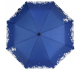 Albi Original Deštník skládací Modrá květina 25 cm x 6 cm x 5 cm