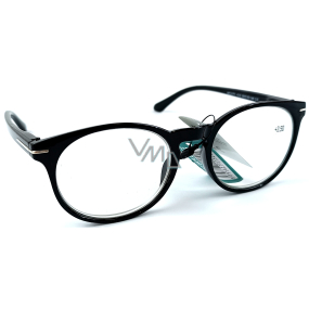Berkeley Čtecí dioptrické brýle +3,5 plast černé kulaté skla 1 kus MC2171