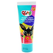 Bing Zubní pasta s jahodovou příchutí pro děti 75 ml