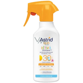 Astrid Sun Kids OF30 mléko na opalování s pumpičkou 200 ml