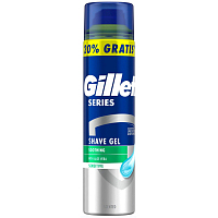 Gillette Series Shave Protection gel na holení, 200 ml, 20 % zdarma