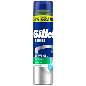 Gillette Series Shave Protection gel na holení, 200 ml, 20 % zdarma Gillette Series Shave Protection gel na holení, 200 ml, 20 % zdarma