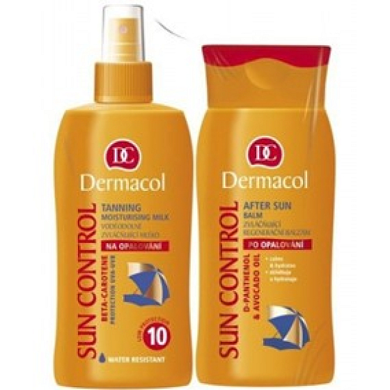 Dermacol Sun Control SPF10 opalovací krém + balzám po opalování