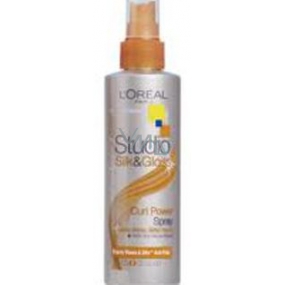 Loreal Paris Studio Line Silk & Gloss Curl sprej na vlasy pro vytvarování vln 200 ml