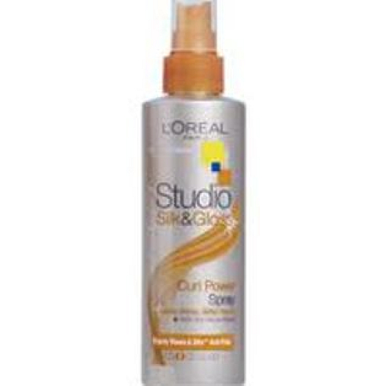 Loreal Paris Studio Line Silk & Gloss Curl sprej na vlasy pro vytvarování vln 200 ml