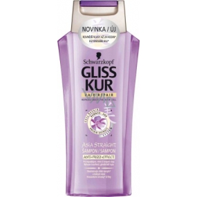 Gliss Kur Asia Straight regenerační šampon pro rovný vlas 400 ml