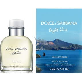 Dolce & Gabbana Light Blue pour Homme Vulcano toaletní voda 75 ml