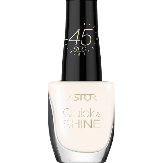 Astor Quick & Shine Nail Polish lak na nehty 105 Here Comes The Bride 8 ml