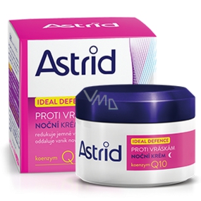 Astrid Ideal Defence Q10 proti vráskám noční krém 50 ml