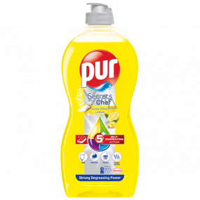 Pur Secrets of Chef Soda Effect Citron prostředek na mytí nádobí 450 ml