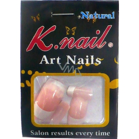 Natural Art Nails umělé nehty francouzská manikúra 10 kusů 806