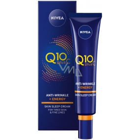 Nivea Q10 Plus C Energizující noční krém proti vráskám 40 ml