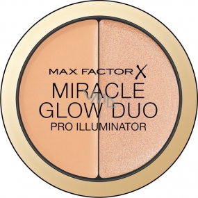Max Factor Miracle Glow Duo krémový rozjasňovač 020 Medium 11 g
