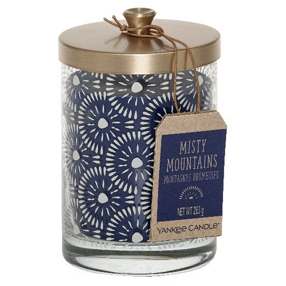 Yankee Candle Misty Mountains - Mlžné hory vonná svíčka Wanderlust Tumbler 198 g