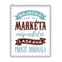 Albi Skládací taška na zip do kabelky se jménem Markéta 42 x 41 x 11 cm