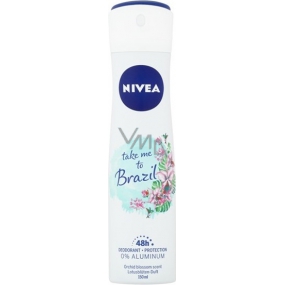 Nivea Take Me to Brasil deodorant sprej pro ženy 150 ml