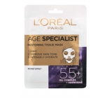 Loreal Paris Age Specialist 55+ obnovující textilní maska 30 g