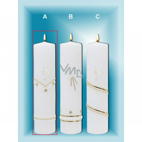 Lima Kostelní křestní svíčka č. 1026 Typ A 50 x 210 mm 1 kus