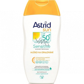 Astrid Sun Sensitive OF50+ mléko na opalování 150 ml