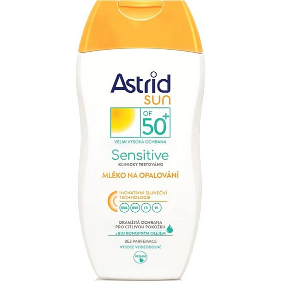Astrid Sun Sensitive OF50+ mléko na opalování 150 ml