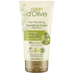 Dalan d Olive Nourishing Cream vyživující krém na ruce a tělo s olivovým olejem 60 ml