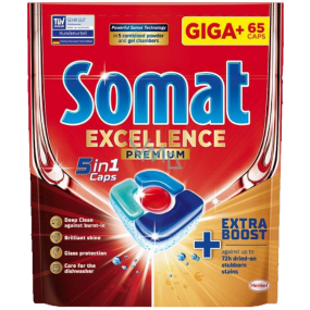 Somat Excellence 5v1 Giga plus tablety do myčky 65 kusů