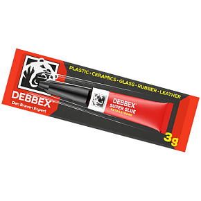 Den Braven Super Glue vteřinové lepidlo, 3 g Den Braven Super Glue vteřinové lepidlo, 3 g