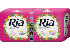 Ria Ultra Normal Plus hygienické vložky 2 x 10 kusů