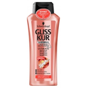 Gliss Kur Ultimate Resist šampon pro slabé, vyčerpané vlasy 400 ml