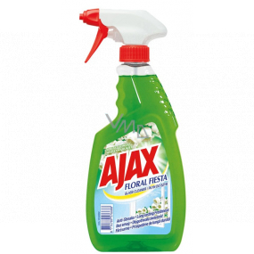 Ajax Floral Fiesta Spring Flowers Skla čisticí prostředek, rozprašovač 500 ml