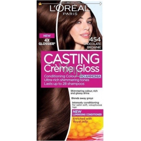 Loreal Paris Casting Creme Gloss barva na vlasy 454 brownie