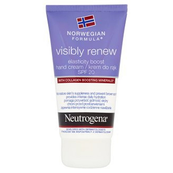 Neutrogena Visibly Renew denní krém na ruce 75 ml