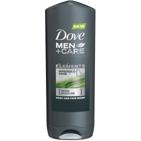 Dove Men + Care Elements Minerals & Sage sprchový gel pro muže 250 ml