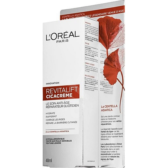 Loreal Paris Revitalift Cica Cream denní krém proti stárnutí, redukci vrásek a zpevnění pleti 40 ml